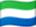 Sierra Leones flagg