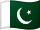 Pakistans flagg