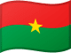 Burkina Fasos flagg