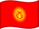 Kirgisistans flagg