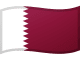 Qatars flagg