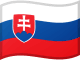 Slovakias flagg
