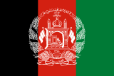 Afghanistans flagg