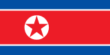 Nord-Koreas flagg