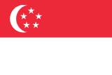 Singapores flagg