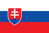 Slovakias flagg