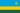 Rwandas flagg