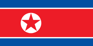 Nord-Koreas flagg