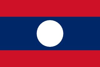 Laos’ flagg