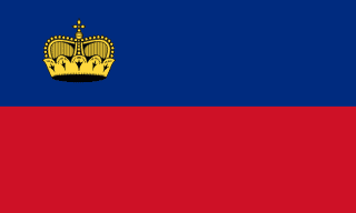 Liechtensteins flagg