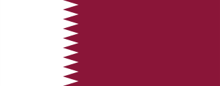 Qatars flagg