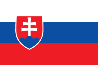 Slovakias flagg