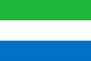 Sierra Leones flagg