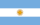 Argentinas flagg