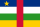 Den sentralafrikanske republikks flagg