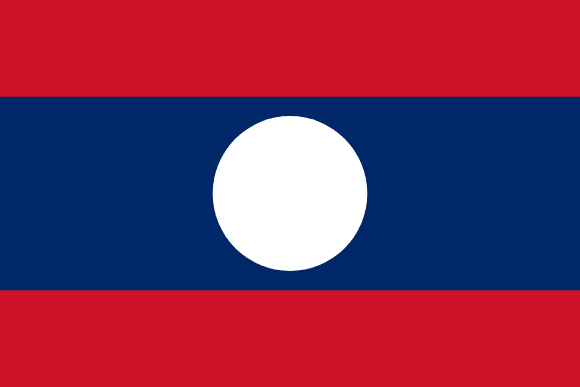 Laos’ flagg