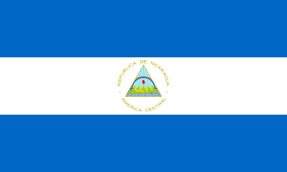 Nicaraguas flagg