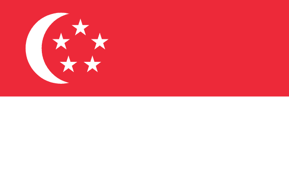 Singapores flagg