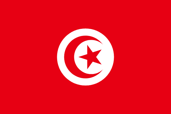 Tunisias flagg