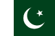 Pakistans flagg