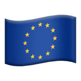 Den europeiske union Apple Emoji