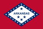 Arkansas' flagg
