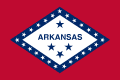 Arkansas' flagg