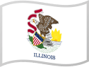 Illinois' flagg