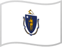Massachusetts' flagg