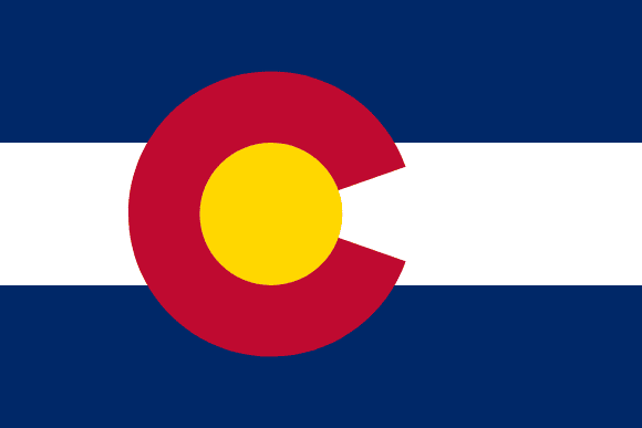 Colorados flagg