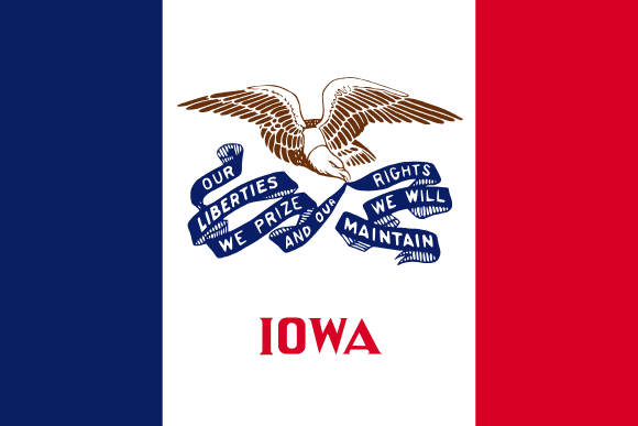 Iowas flagg