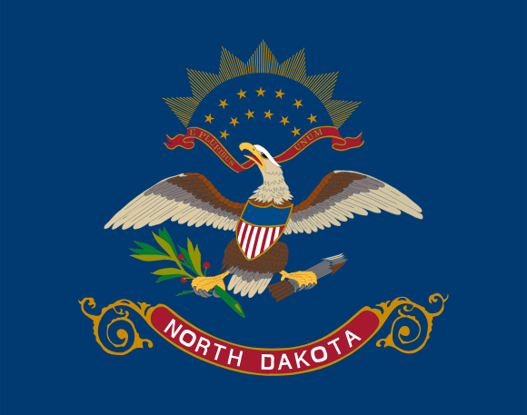 Nord-Dakotas flagg