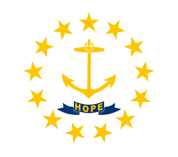 Rhode Islands flagg