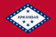 Arkansas' flagg